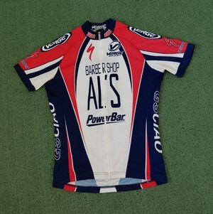 Verge Sport Patriotic Colored Cycling Jersey Sz Medium